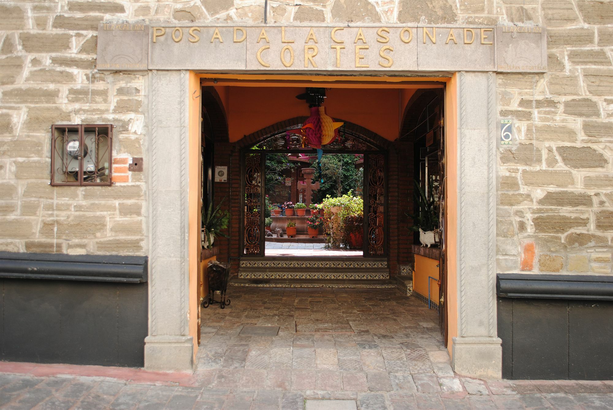 Hotel Boutique Posada La Casona De Cortes Tlaxcala Exterior photo